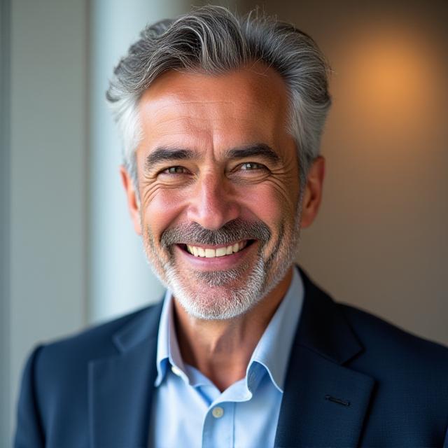 Ritratto professionale di Mario Rossi, CEO di Corallo Cura