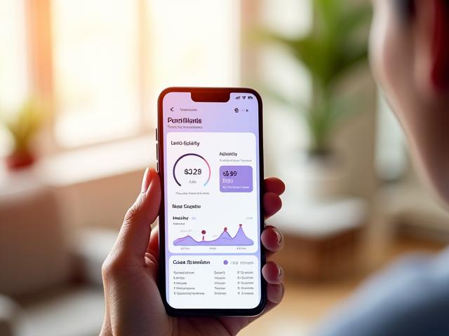Interfaccia dell'app Corallo Cura su smartphone con grafici di progresso